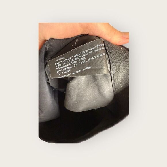 Theory Slim Pull On Dress Pant Black Women’s Size 10 - Picture 8 of 8